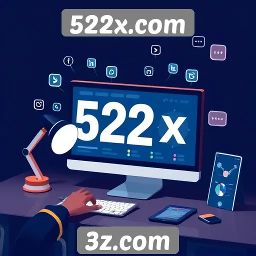 Estratégias de marketing do site 522x.com