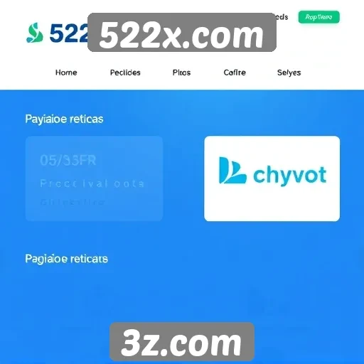 Opções de pagamento e retirada no 522x.com