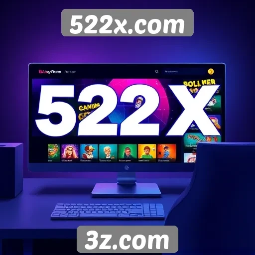 Facilidade de uso e interface do usuário em 522x.com