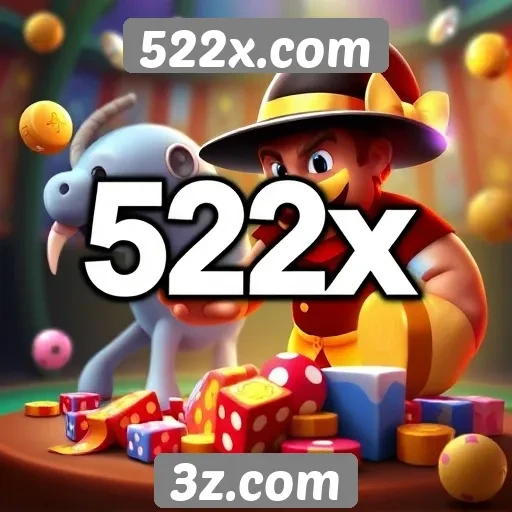 Variedade de jogos disponíveis em 522x.com